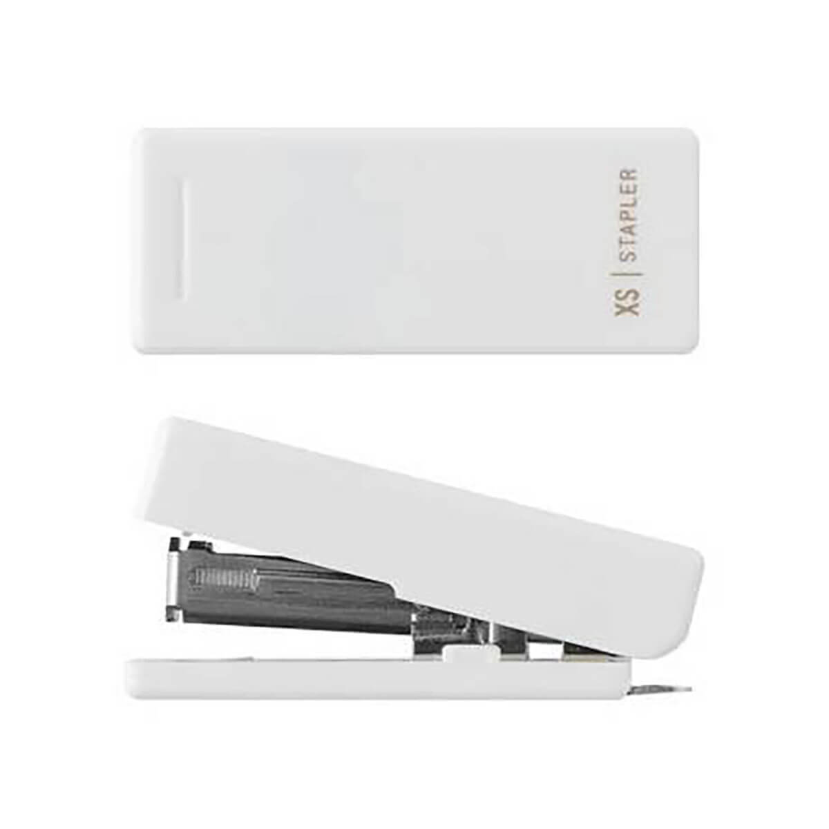 Compact Stapler in White (XS) by Midori