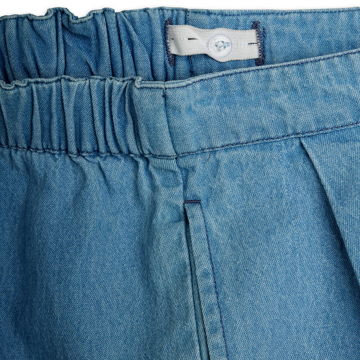 Skunk Lightweight Denim Trousers by Mini Rodini