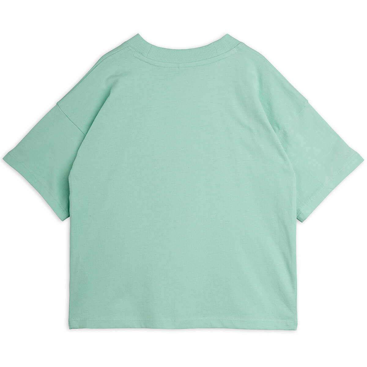 Velvet Worm Tee in Green by Mini Rodini