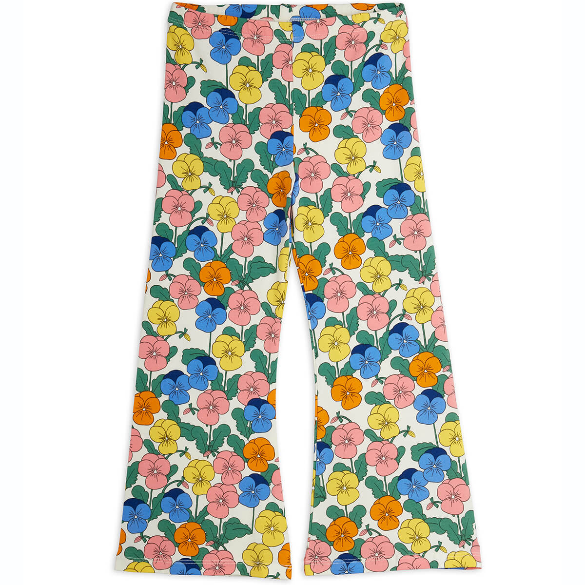 Violas Flared Trousers in Multi by Mini Rodini