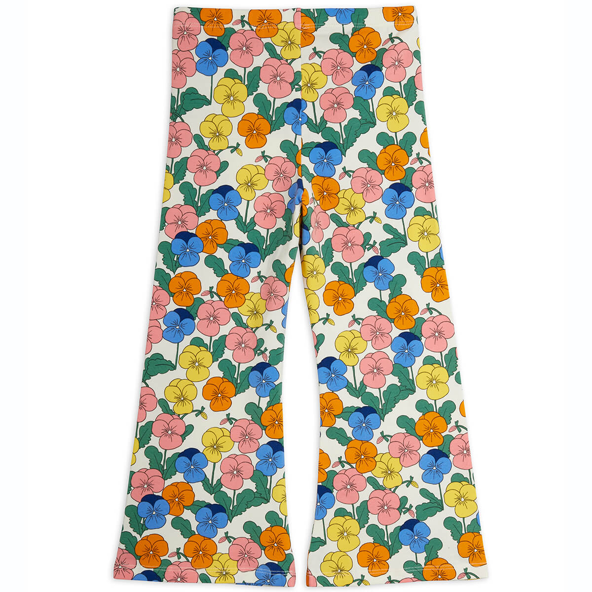 Violas Flared Trousers in Multi by Mini Rodini