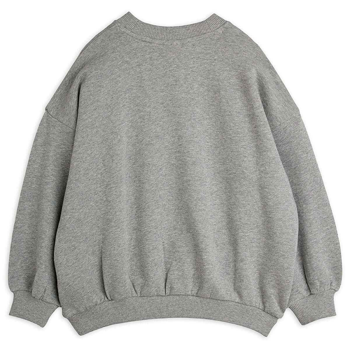Minibabies Patches Sweatshirt in Grey by Mini Rodini