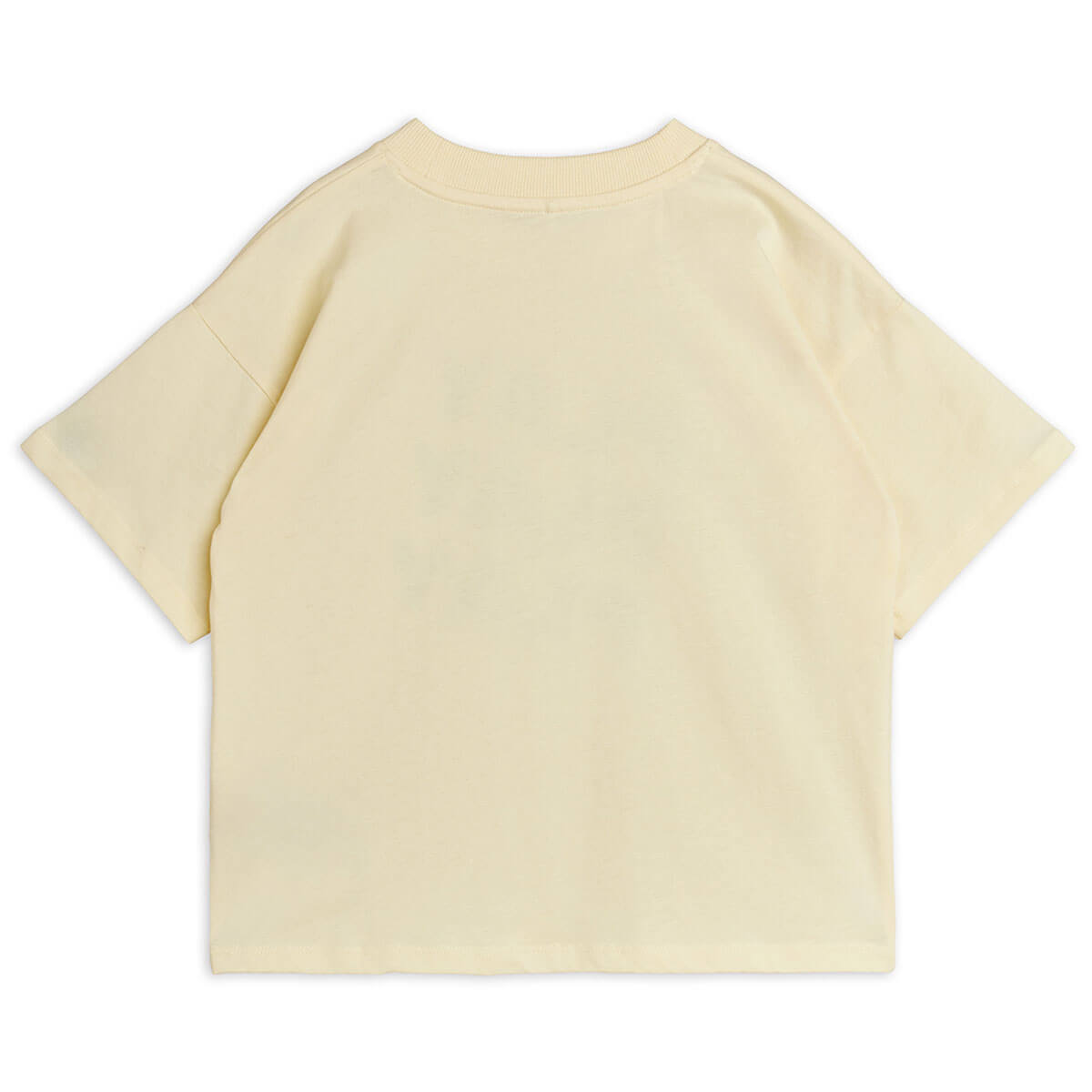 Play Tee in Off White by Mini Rodini