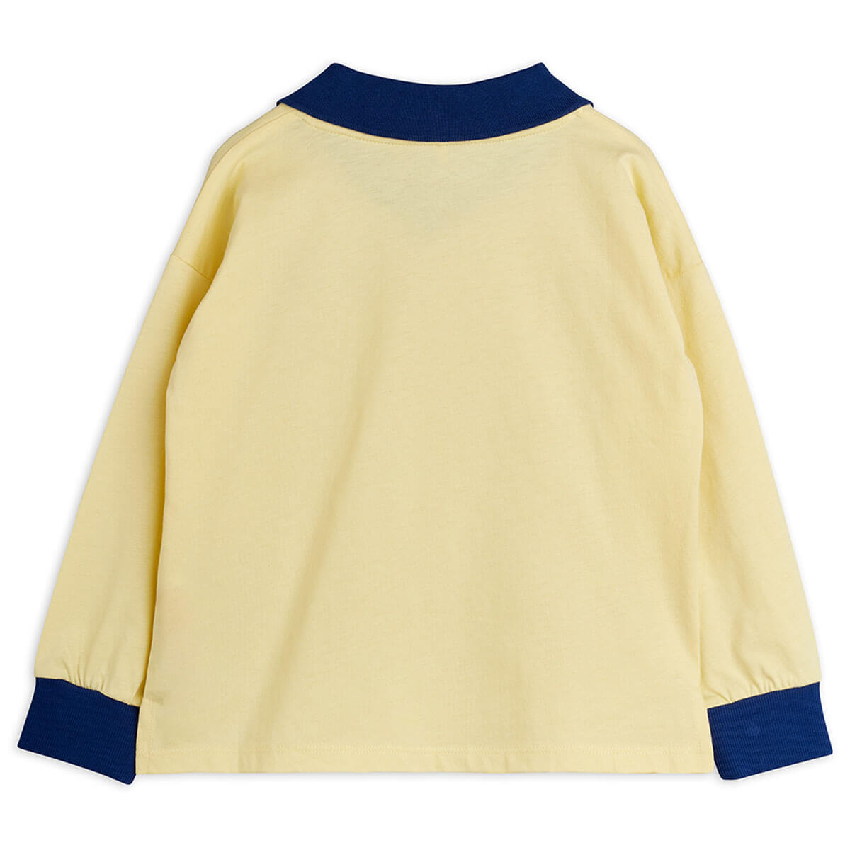 Table Tennis Collar Top in Yellow by Mini Rodini