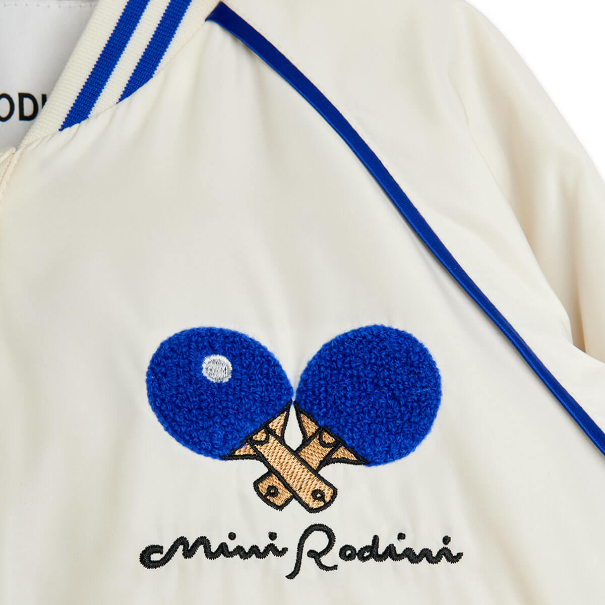Table Tennis Team Baseball Jacket by Mini Rodini