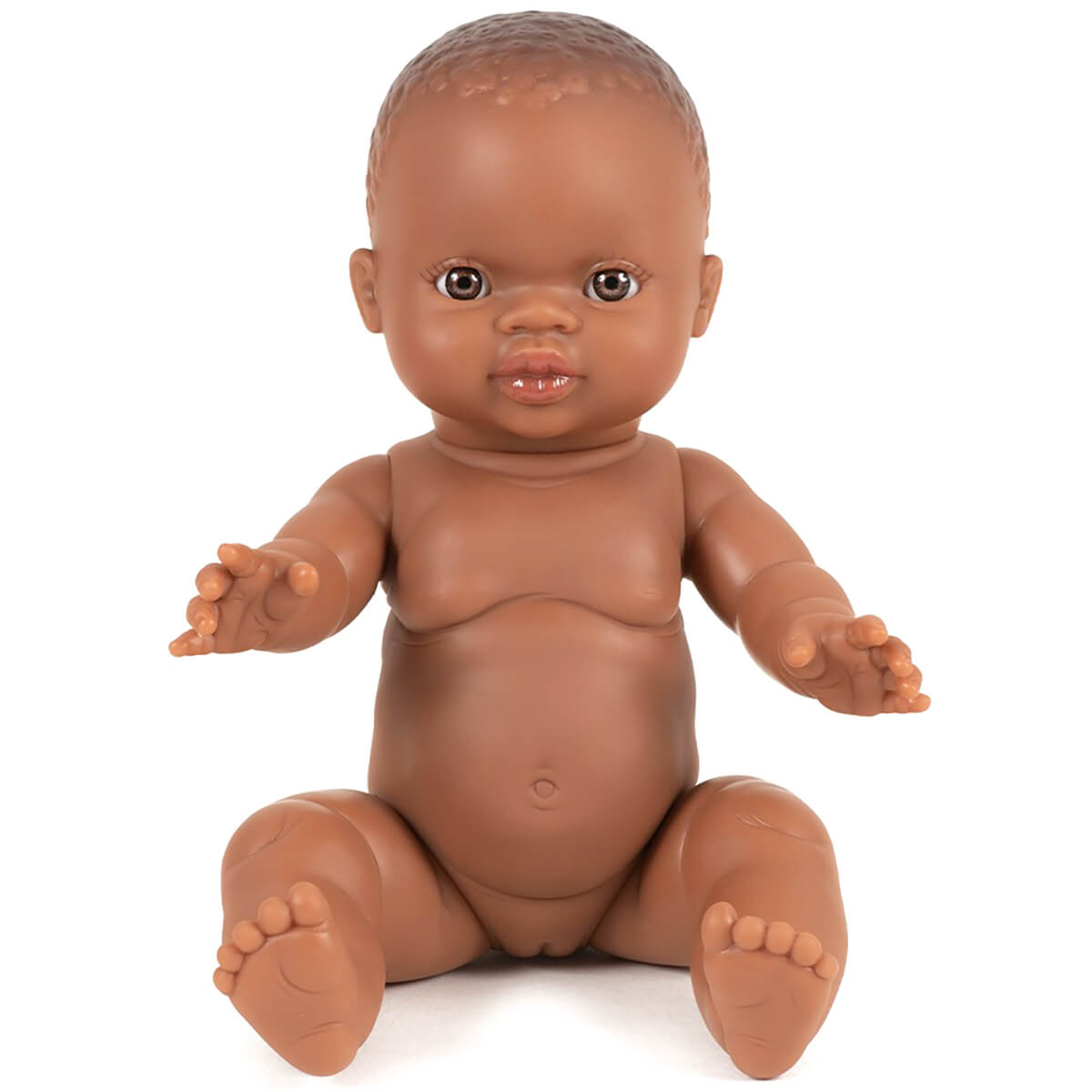 Zelie Girl Doll (34cm African Honey Eyes) by Minikane X Paola Reina