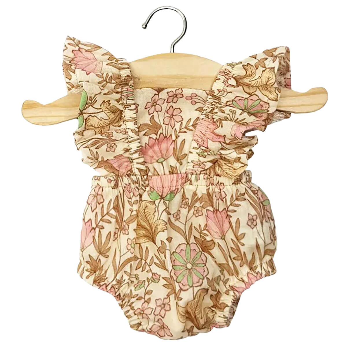Lou Retro Romper (34cm Doll) in Indian Dew by Minikane