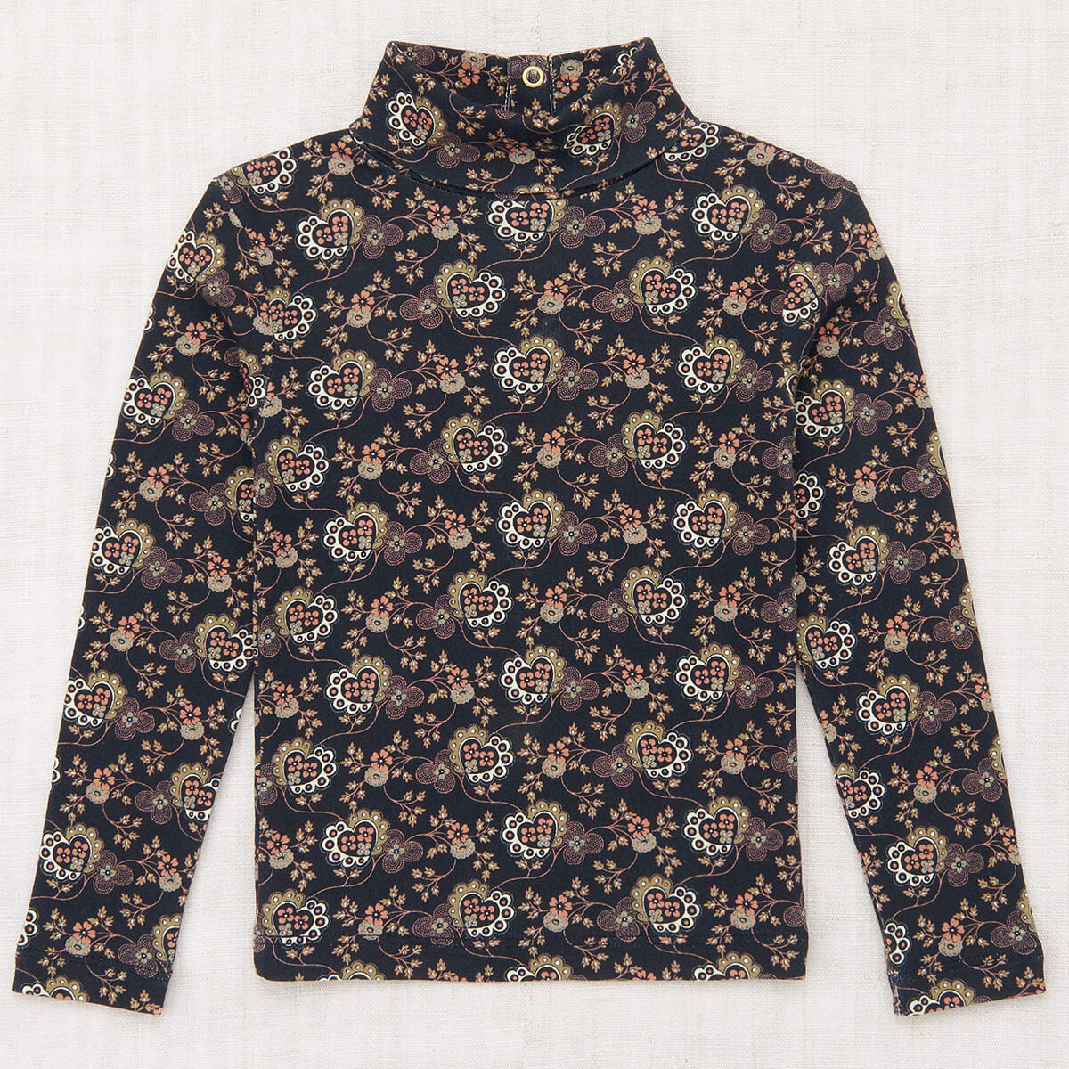 Turtleneck in Galaxy Calico Hearts by Misha & Puff - Last One In 