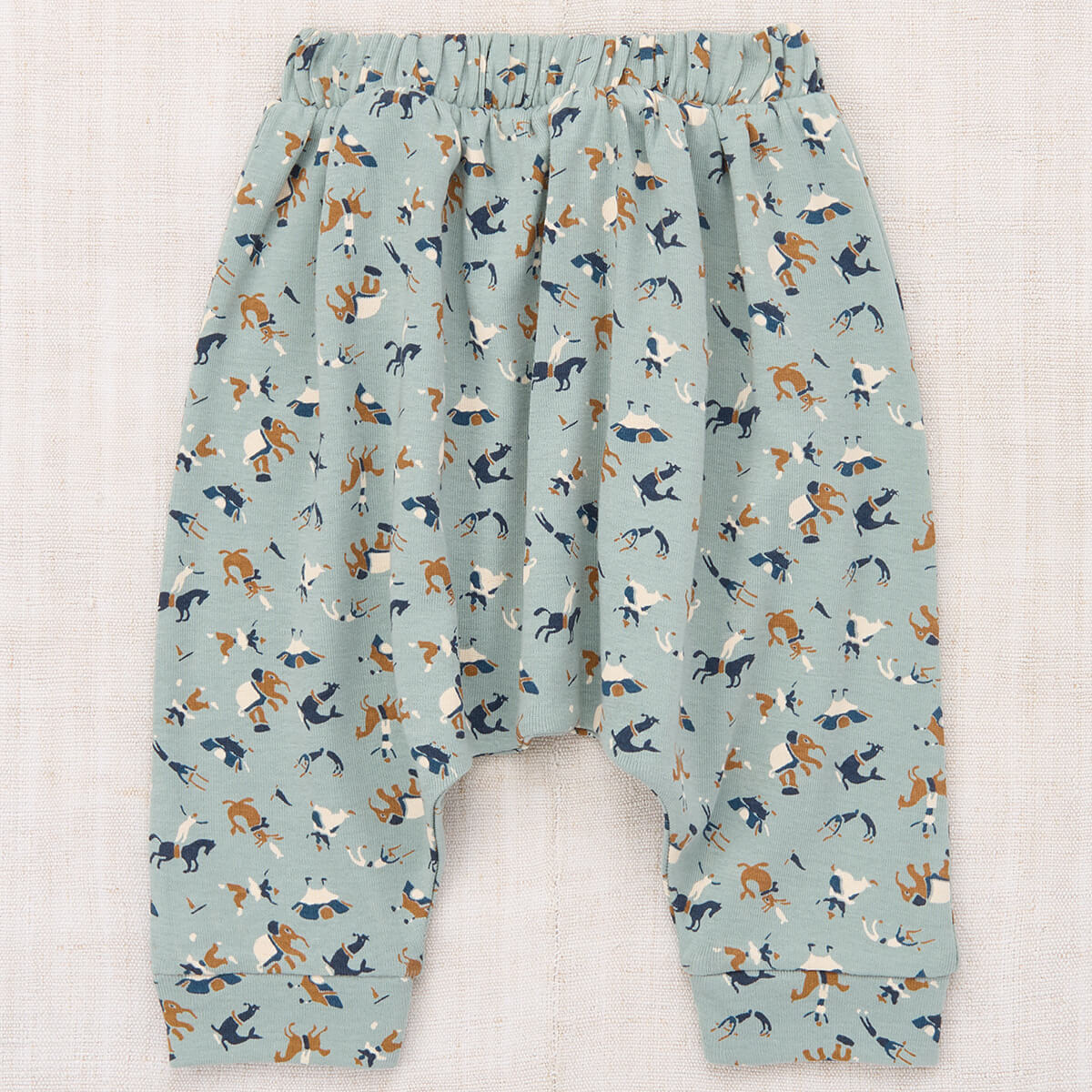 Baby Gus Pant in Onsen Circus by Misha & Puff
