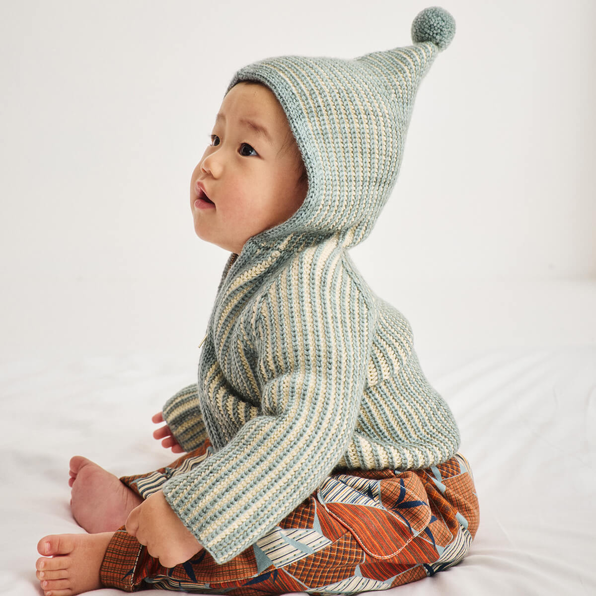 Baby North Wind Jacket in Onsen by Misha & Puff