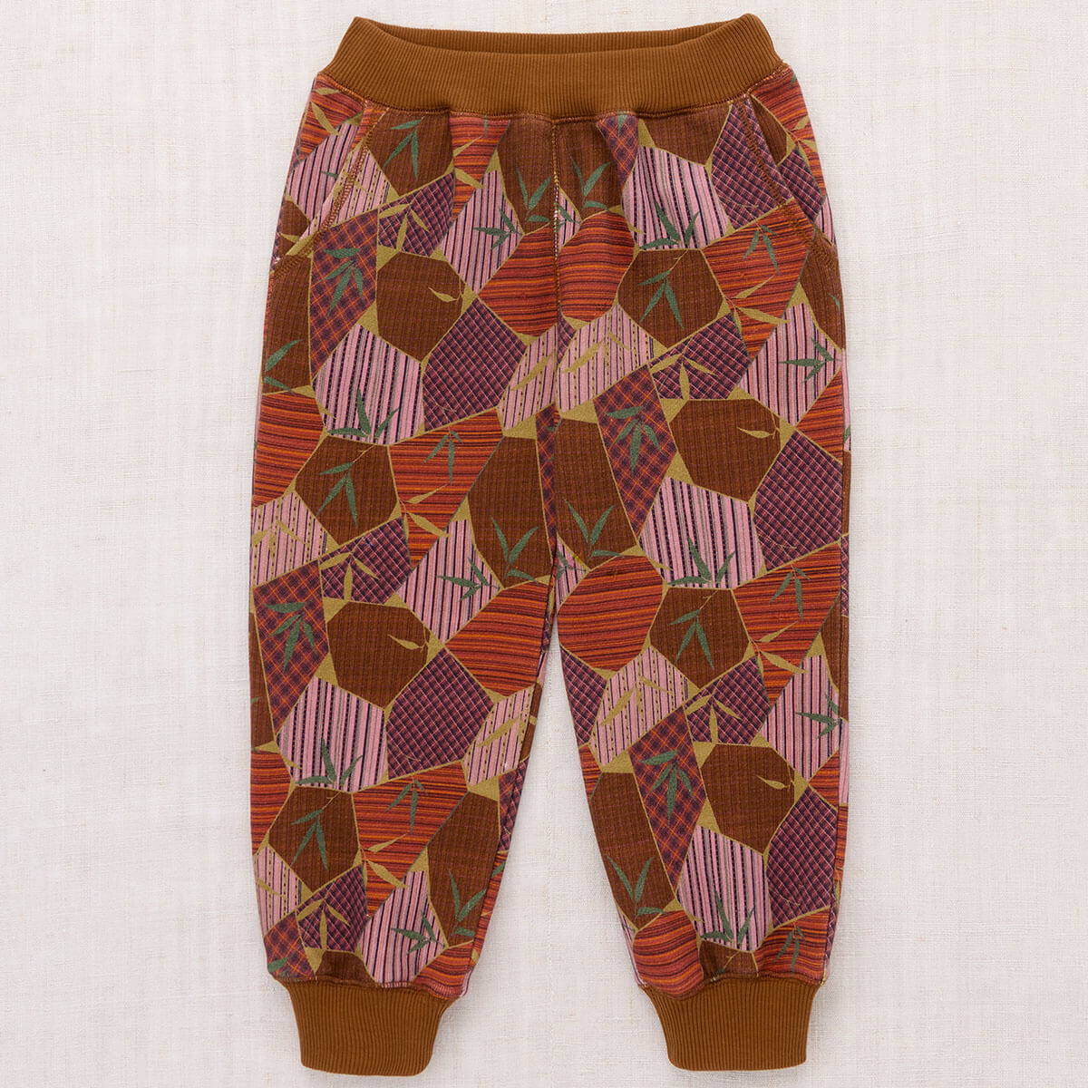 Court Jogger in Antique Rose Kyoto by Misha & Puff