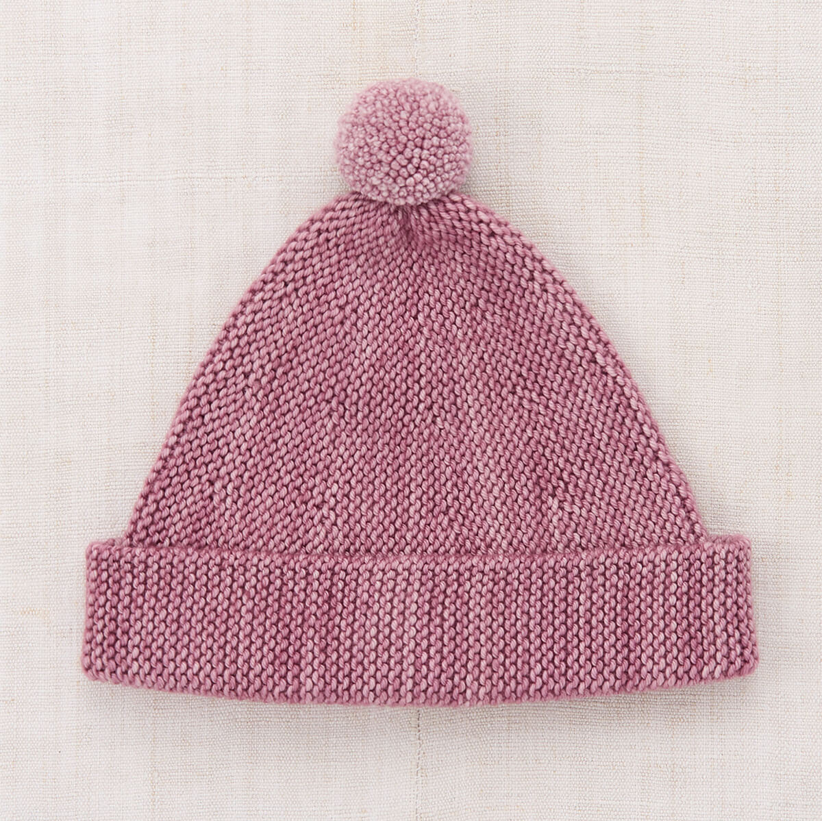 Garter Hat in Antique Rose by Misha & Puff