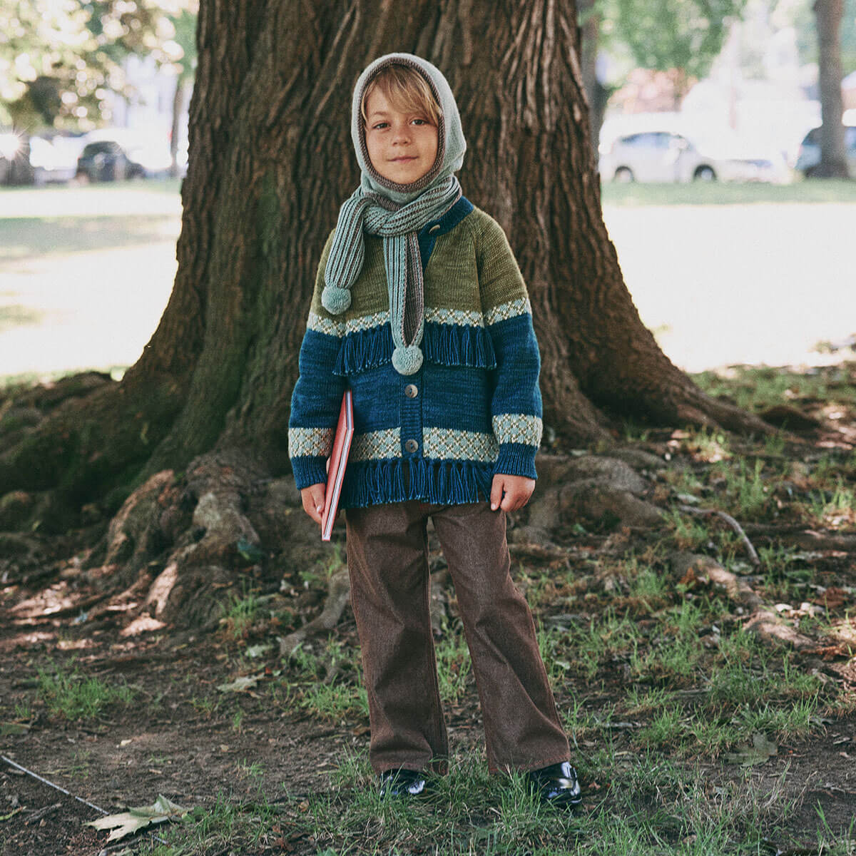 Gloucester Scarf in Onsen by Misha & Puff