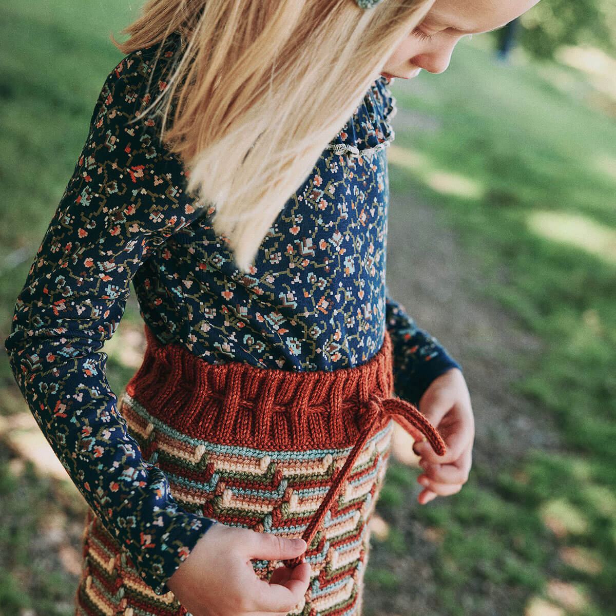 Paloma Top in Astronomy Millefleurs by Misha & Puff
