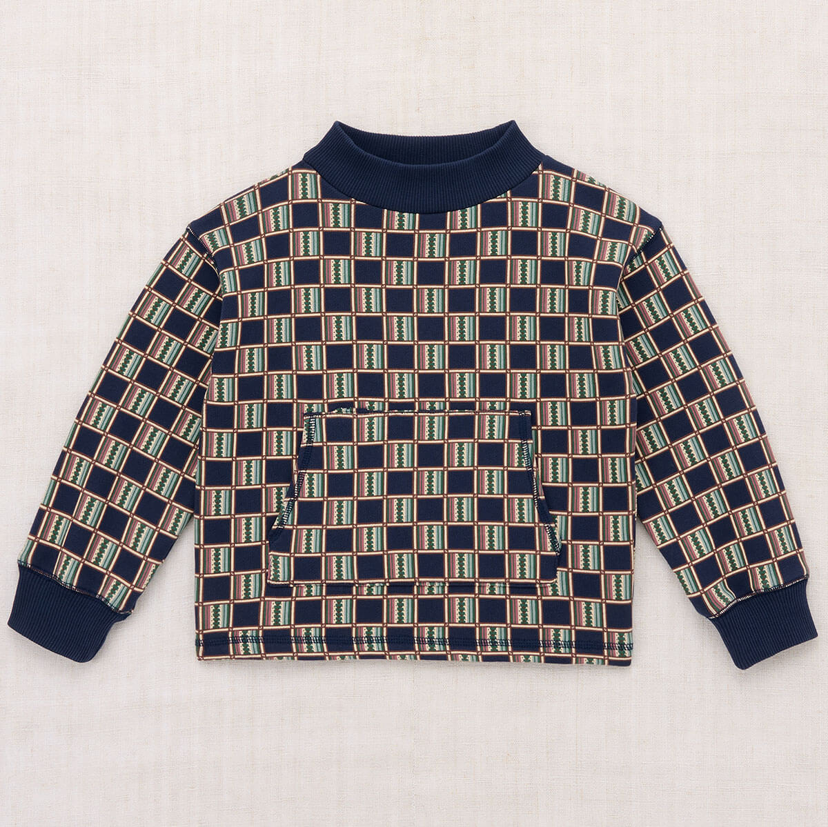 Roo Sweatshirt in Astronomy Library by Misha & Puff