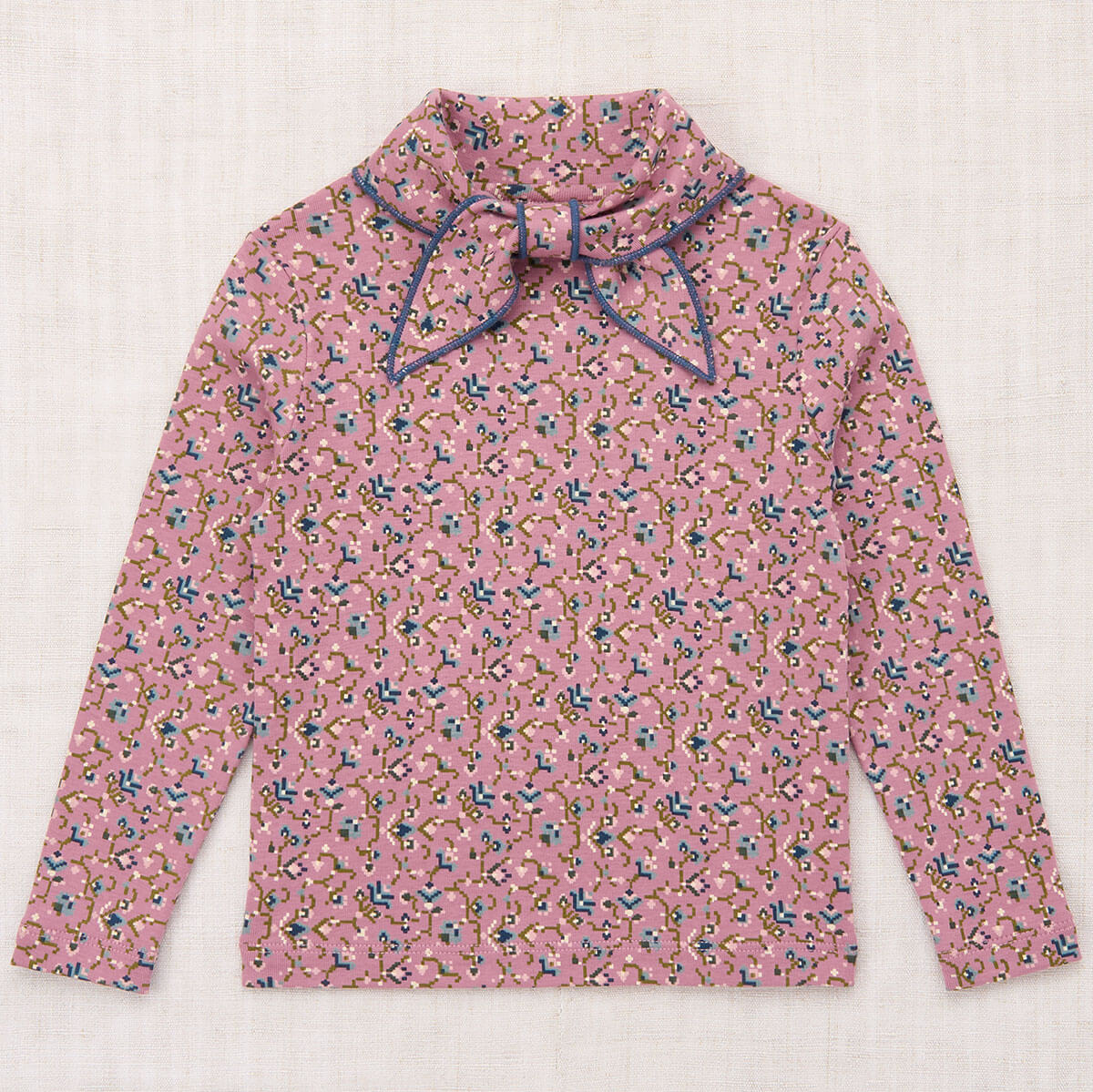 Scout Top in Antique Rose Millefleurs by Misha & Puff