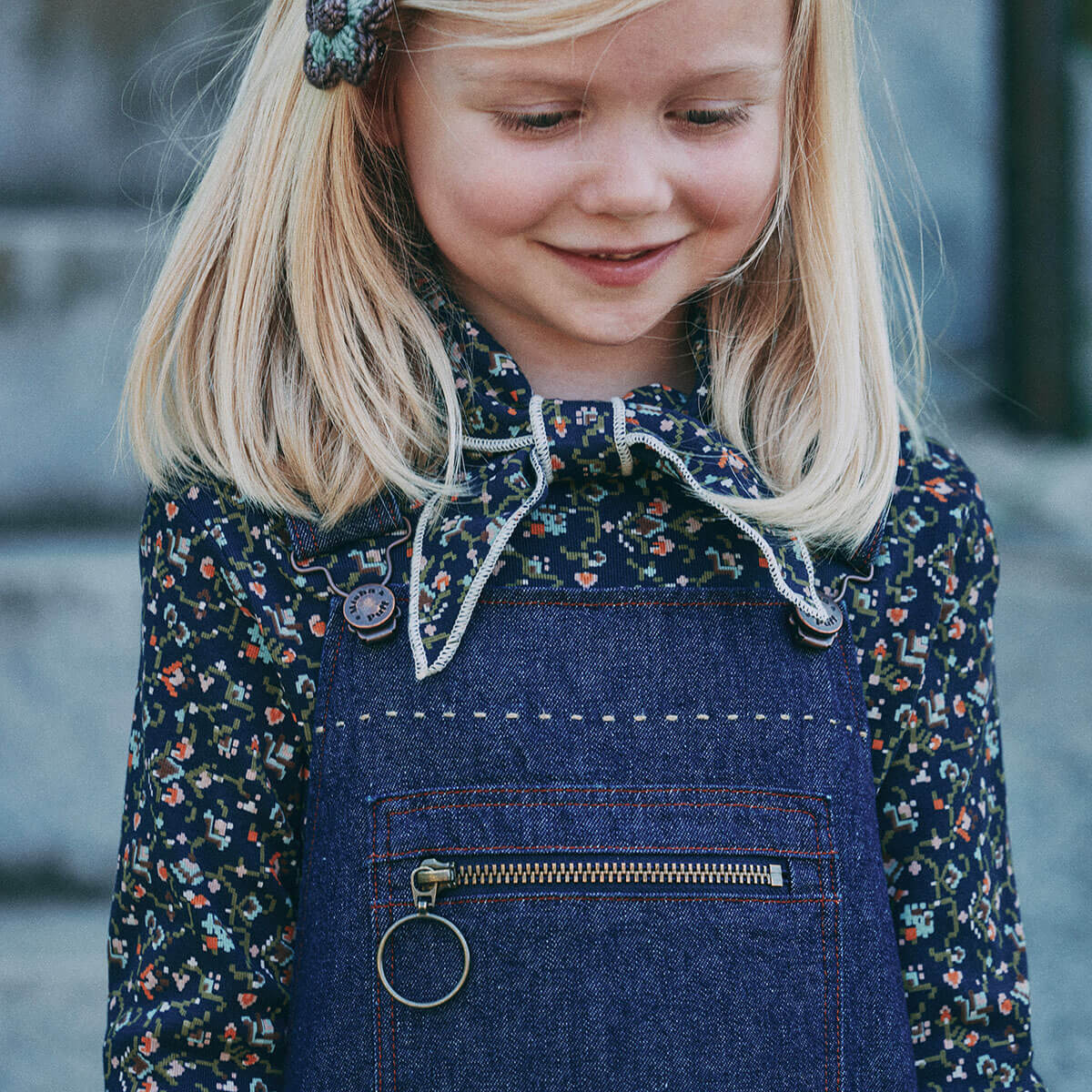 Scout Top in Astronomy Millefleurs by Misha & Puff