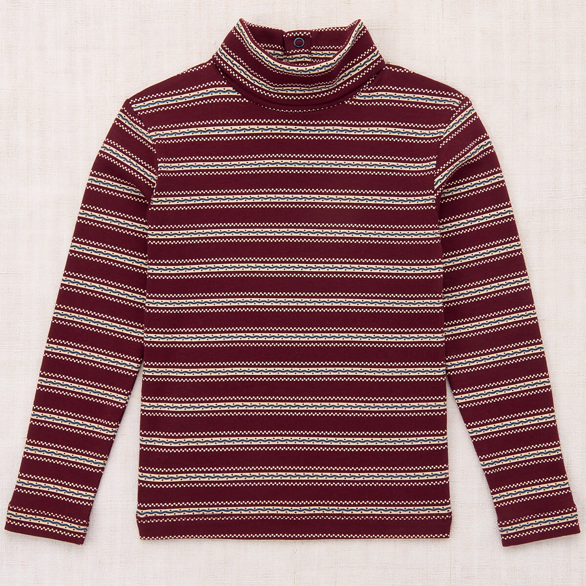 Turtleneck in Cambridge Sgraffito by Misha & Puff