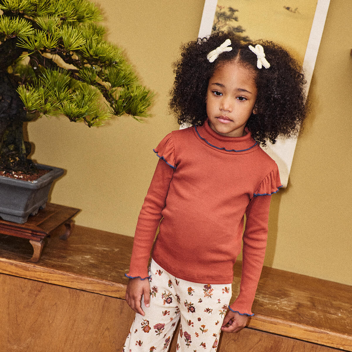 Yana Turtleneck in Sabi by Misha & Puff
