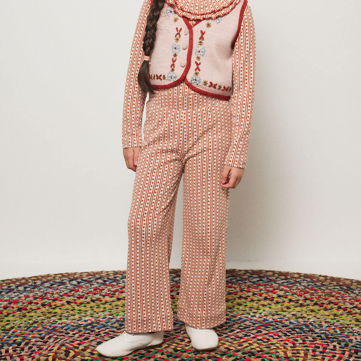 A-Pant in Candyfloss Little House Floral by Misha & Puff