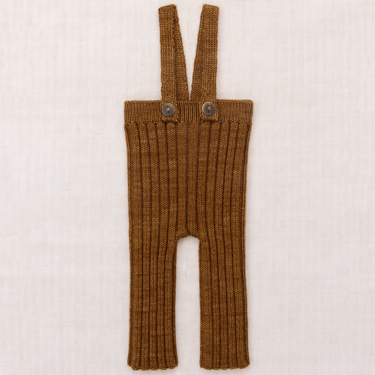 Baby Rib Longies in Acorn by Misha & Puff