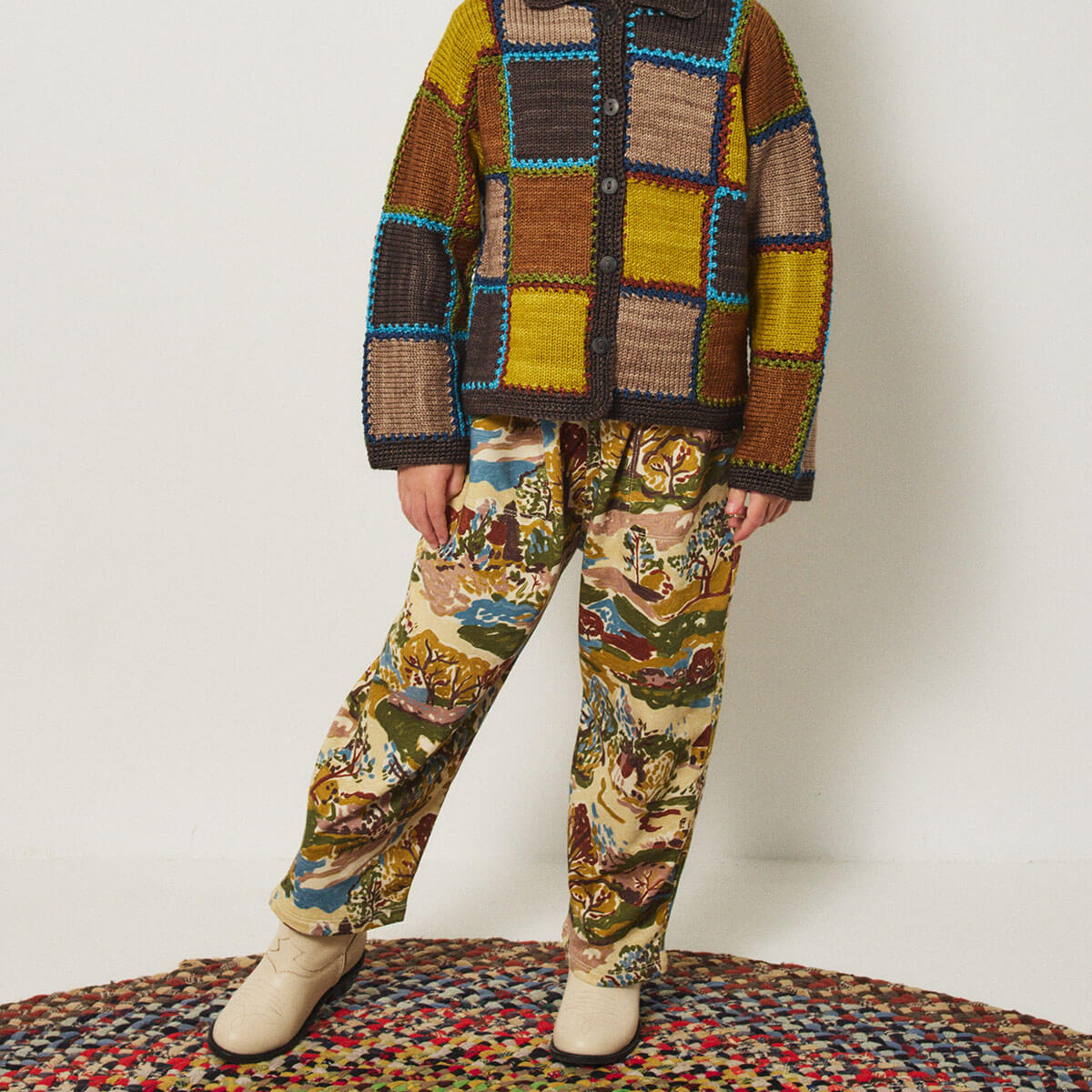 Camp Pant in Alabaster Sancerre by Misha & Puff