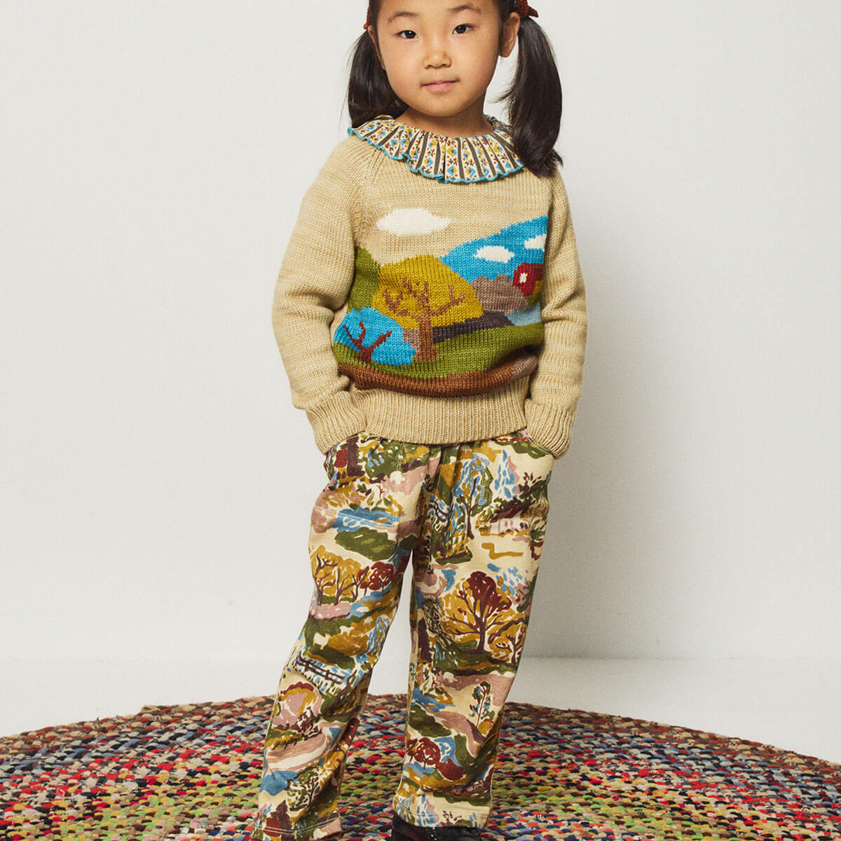 Camp Pant in Alabaster Sancerre by Misha & Puff
