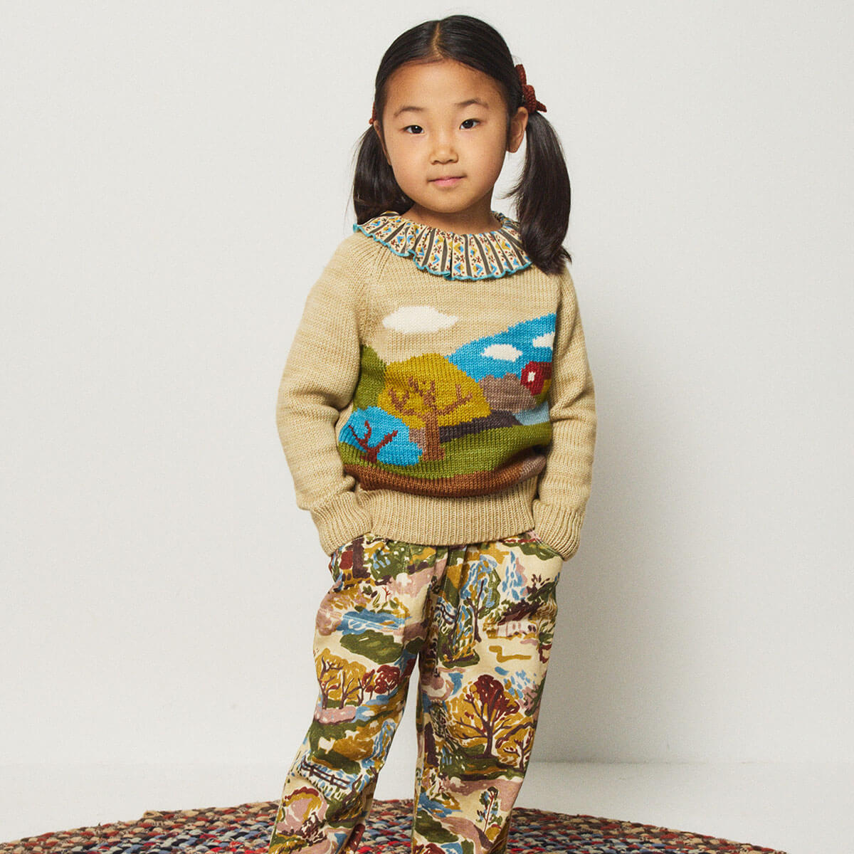 Countryside Sweater in Alabaster by Misha & Puff