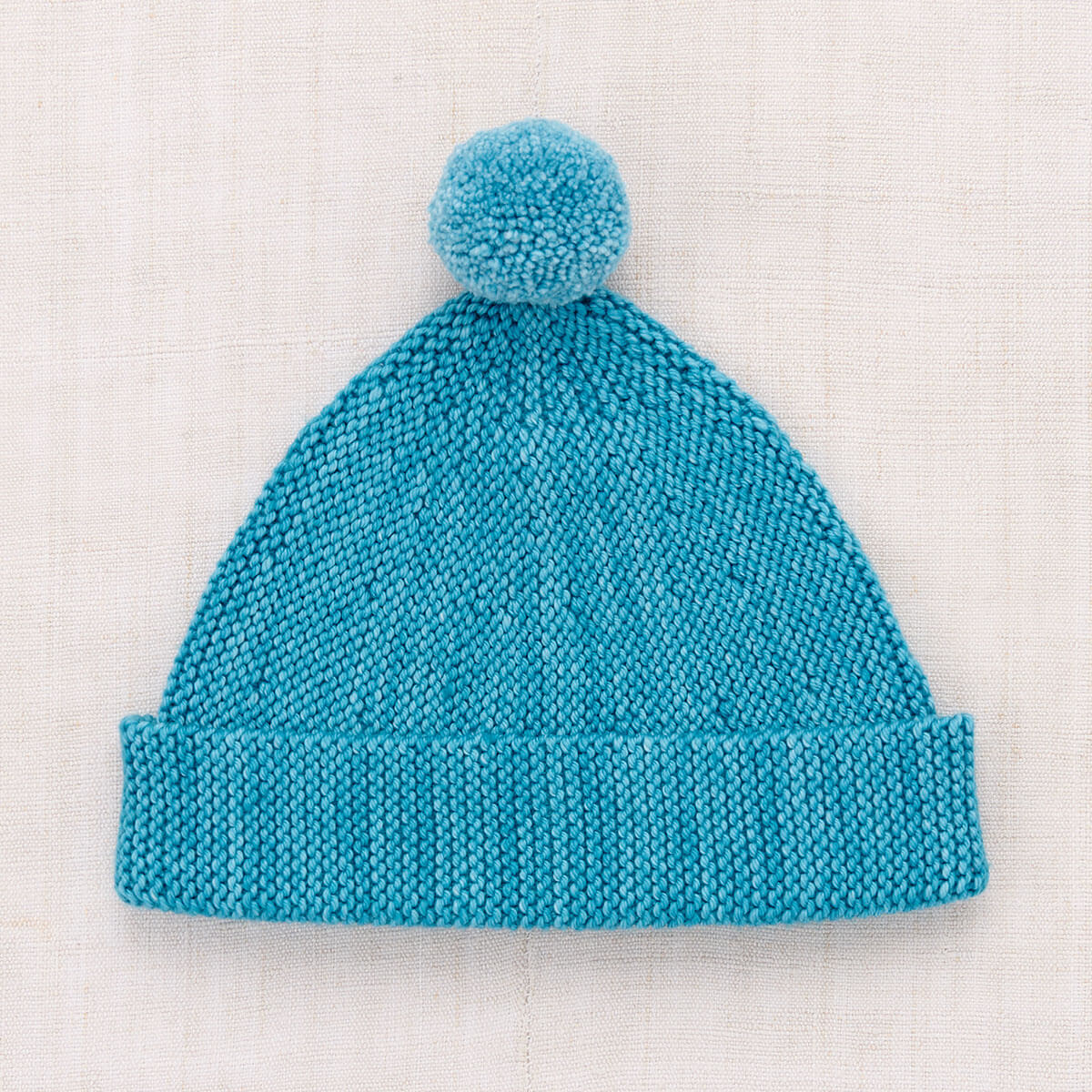 Garter Hat in Capri by Misha & Puff