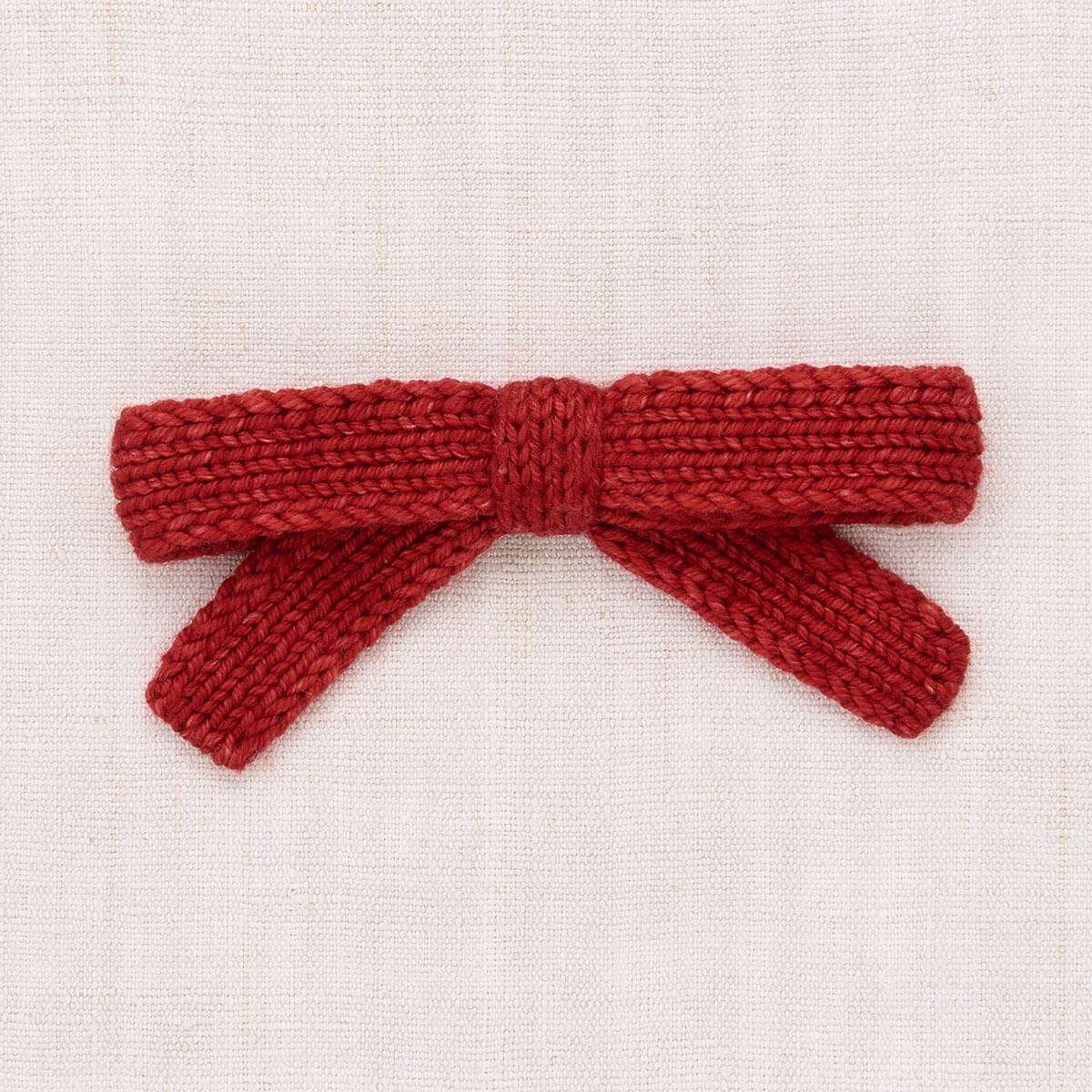 Jumbo Goldie Bow in Garnet by Misha & Puff
