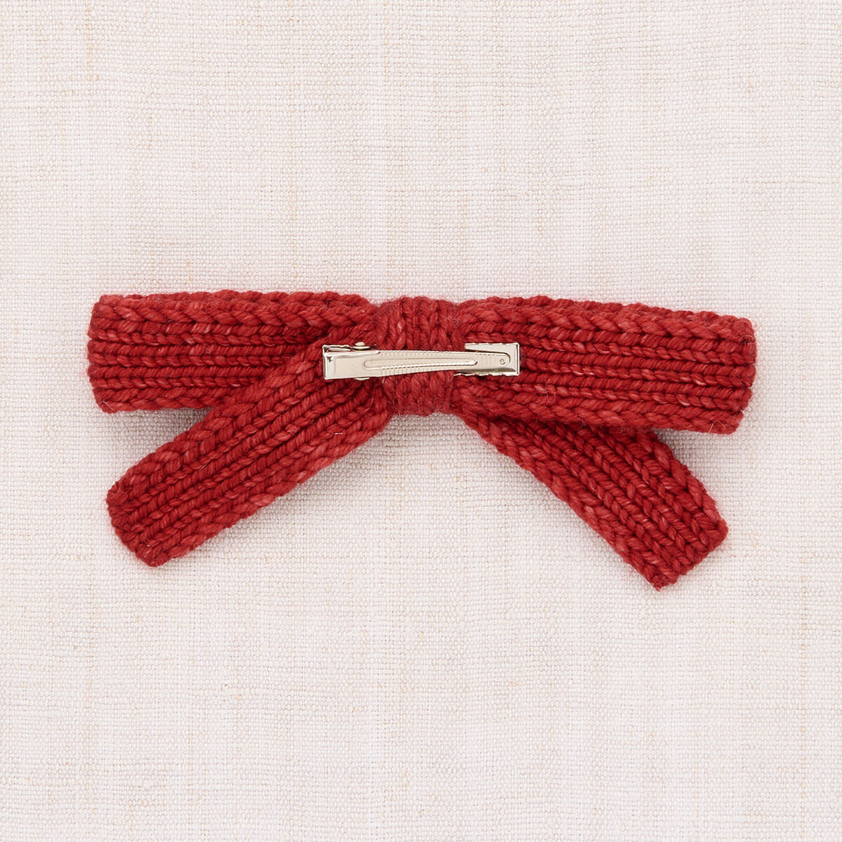 Jumbo Goldie Bow in Garnet by Misha & Puff
