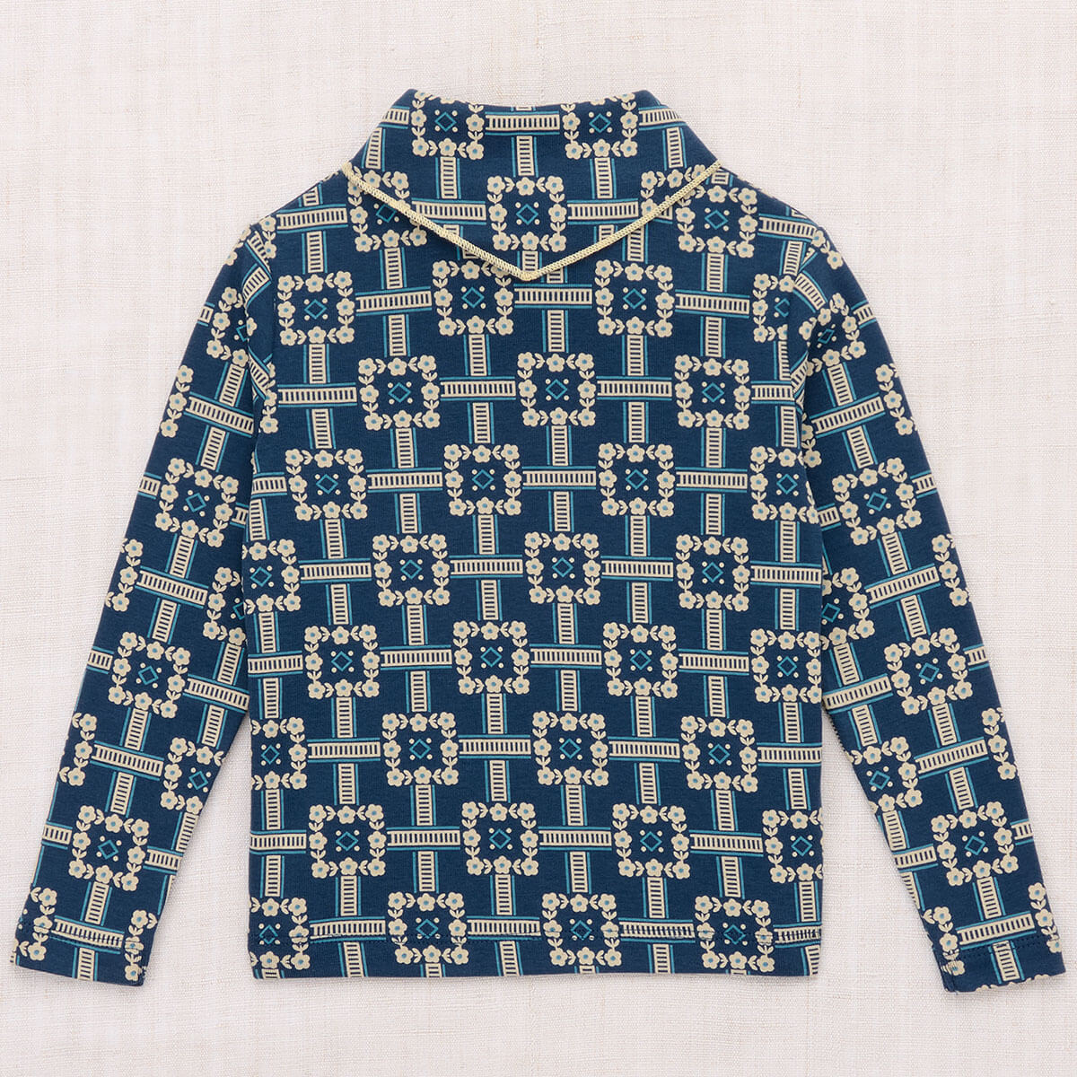 Scout Top in Moonlight Railroad Floral by Misha & Puff