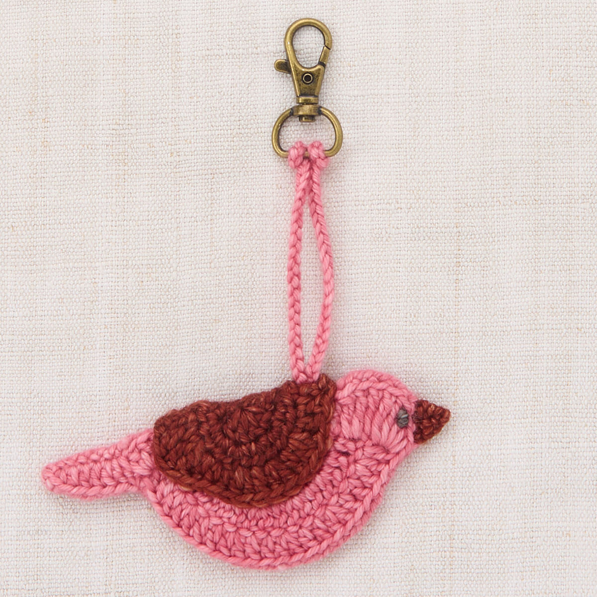 Songbird Bag Charm in Macaron by Misha & Puff