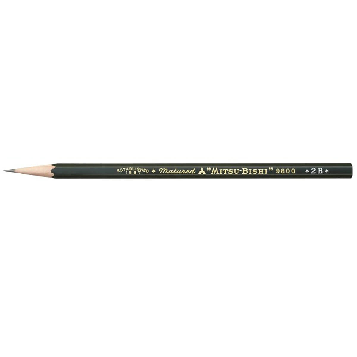 Mitsubishi 2B 9800 Pencil (Set of 12) by Mitsubishi