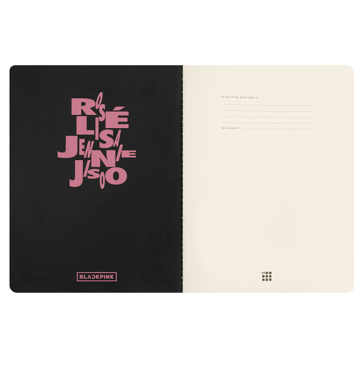 Blackpink x Moleskine Limited Edition XL Cahier Journal by Moleskine