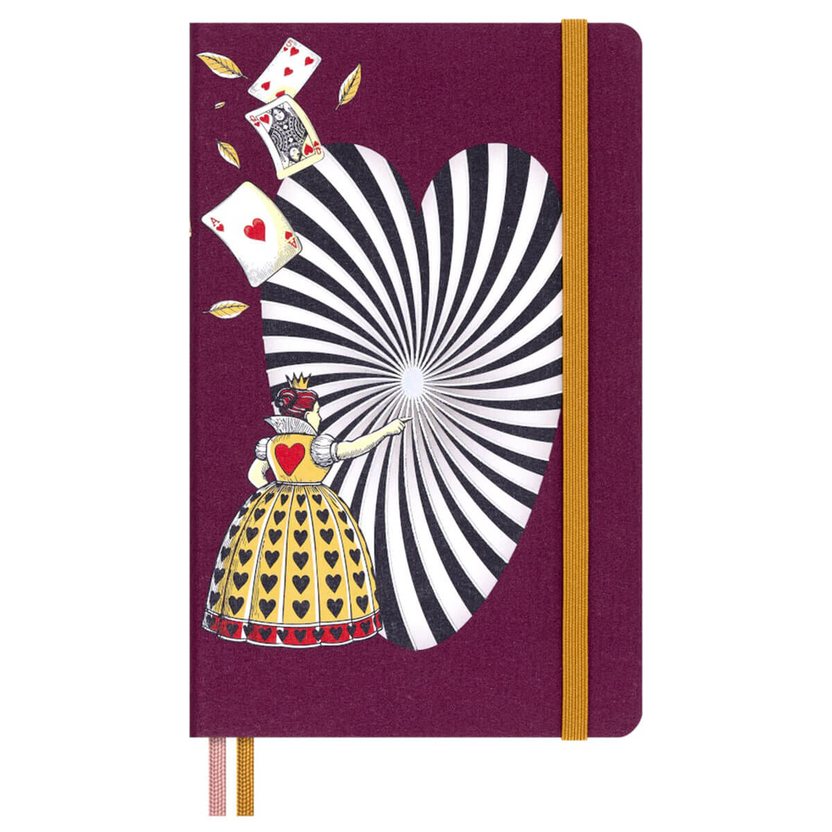 Alice's Adventures in Wonderland Limited Edition Large Plain Notebook by Moleskine
