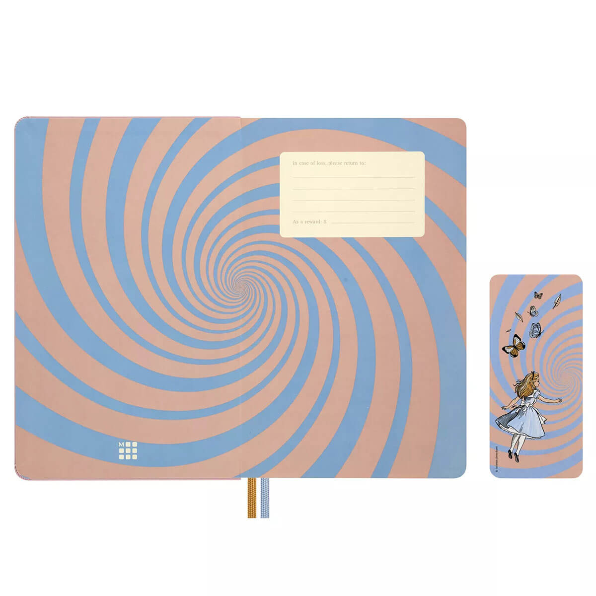 Alice's Adventures in Wonderland Limited Edition Large Ruled Notebook by Moleskine