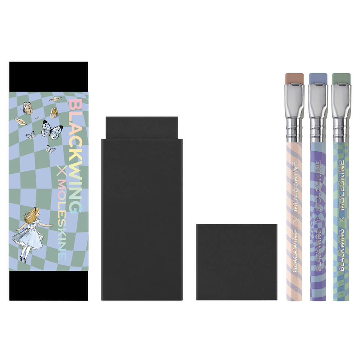 Alice's Adventures in Wonderland Mini Pencil Set (Box of 12) by Blackwing x Moleskine