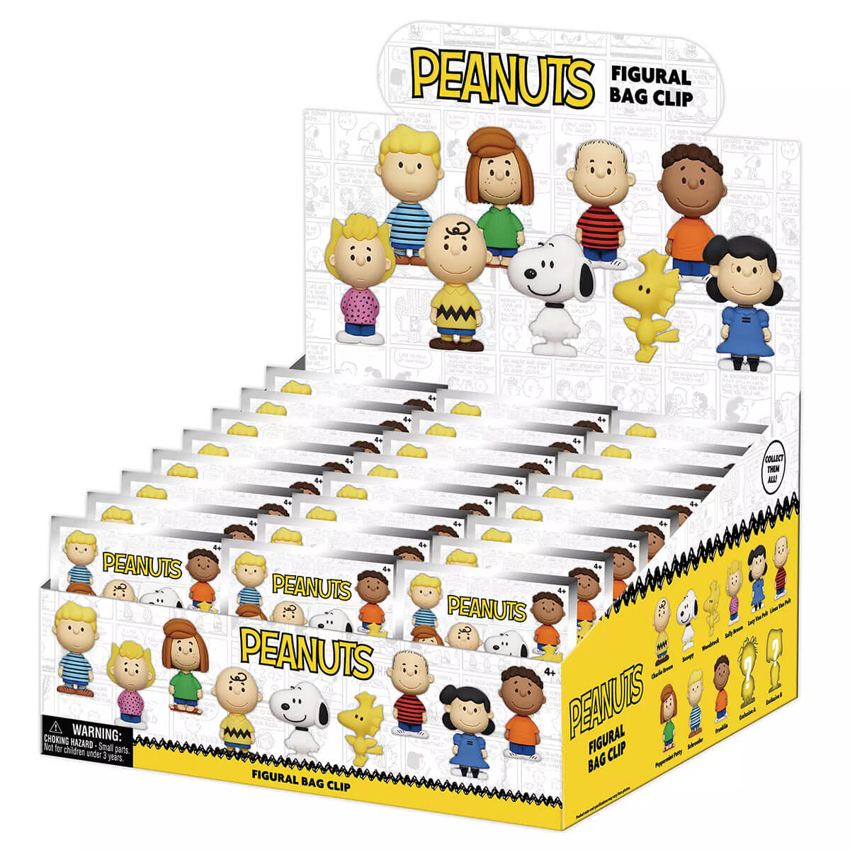 Peanuts Snoopy Series 1 Blind Bag Figural Bag Clip by Monogram