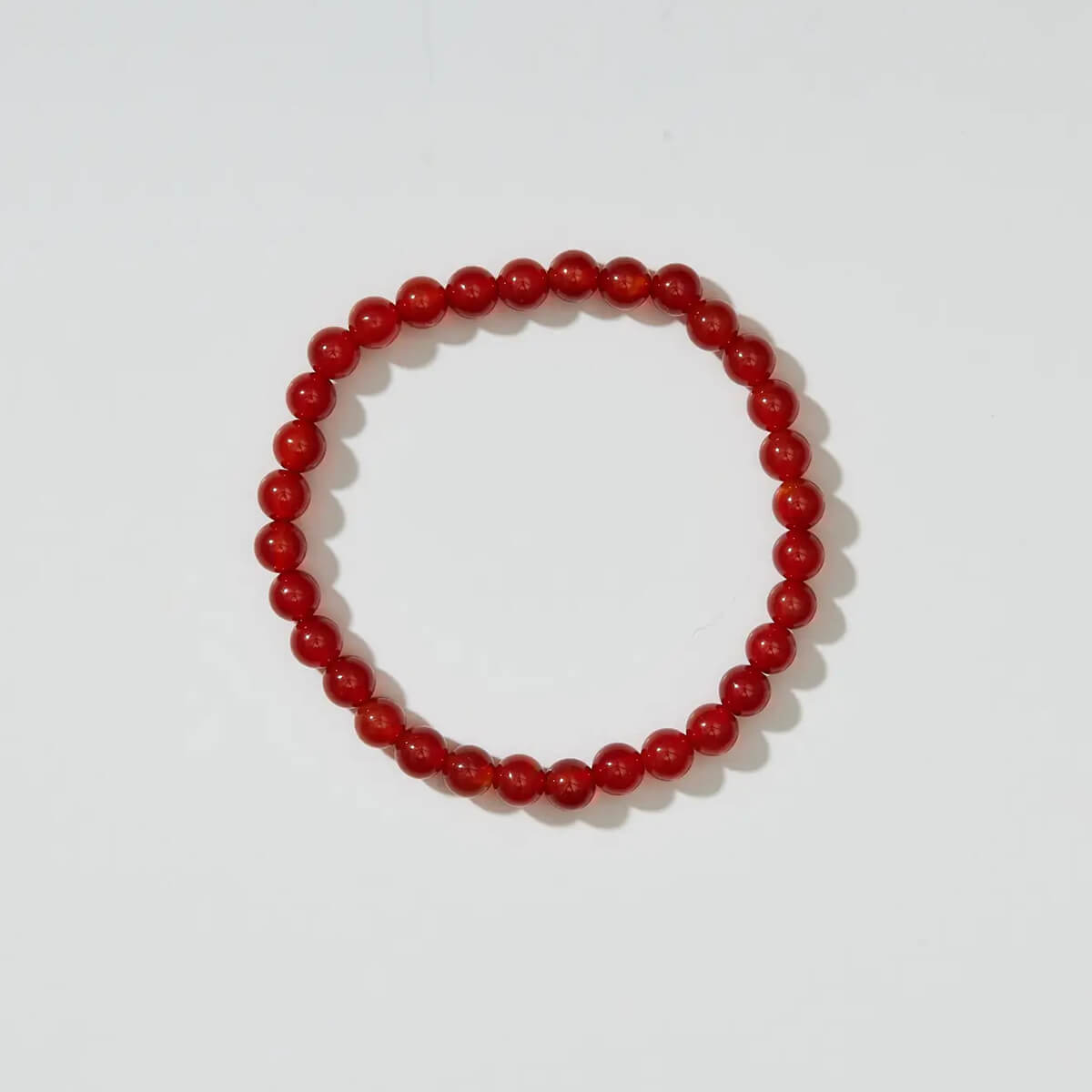 Red Carnelian Kids Bracelet by Nirrimis Bracelet 16cm (4-8 Years)