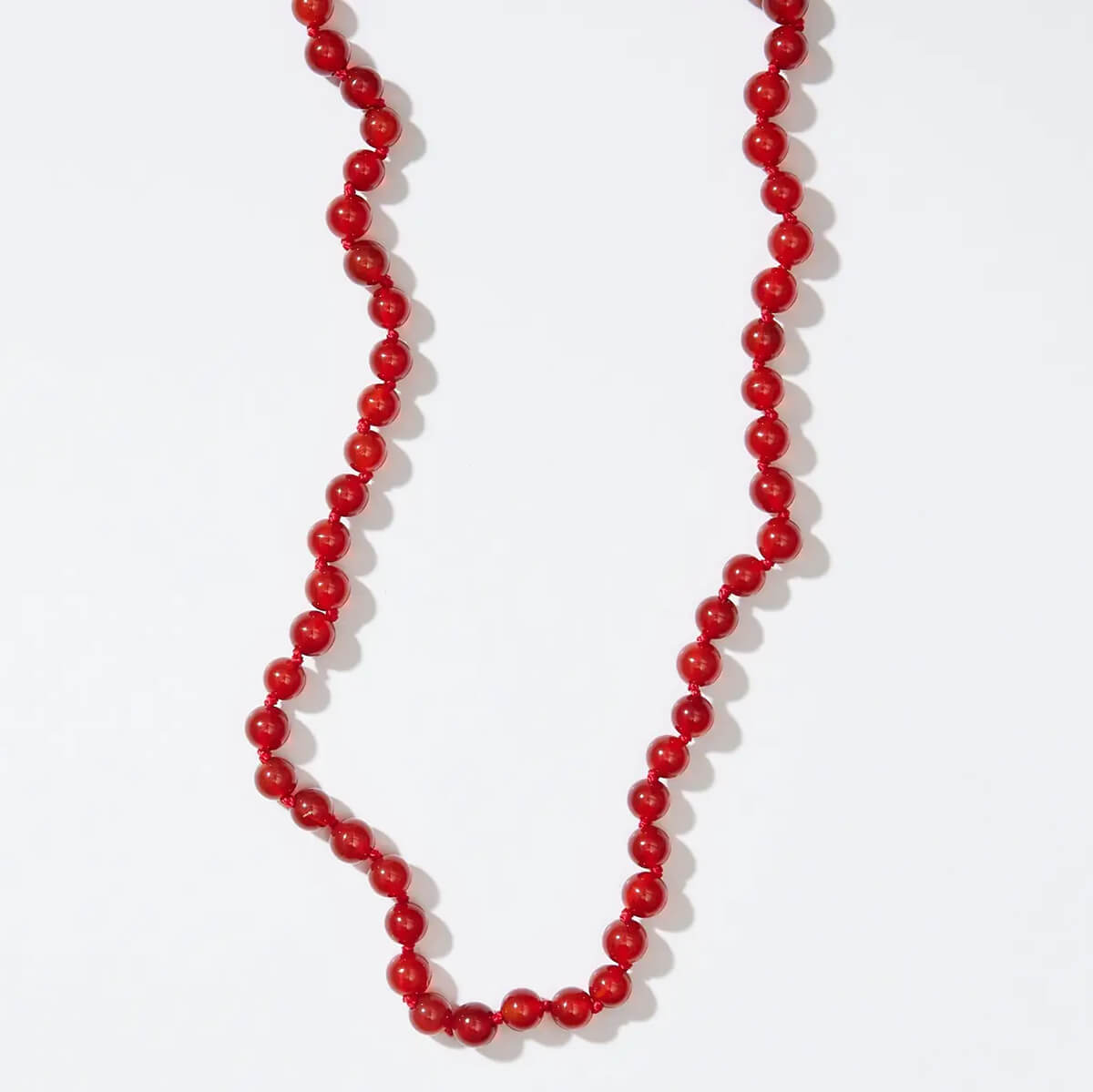 Red Carnelian Adult Necklace by Nirrimis
