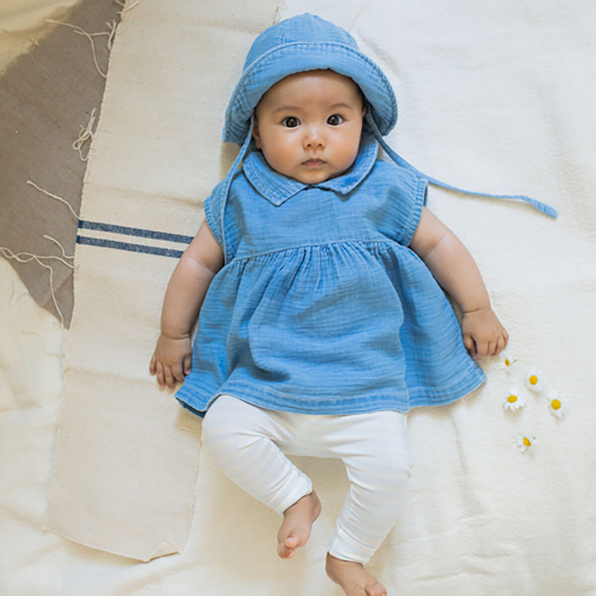 Iliria Hat in Denim by 1+ in the Family