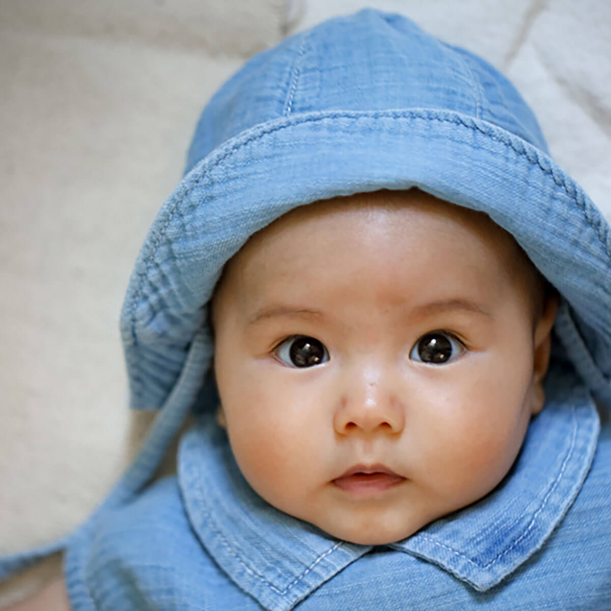 Iliria Hat in Denim by 1+ in the Family