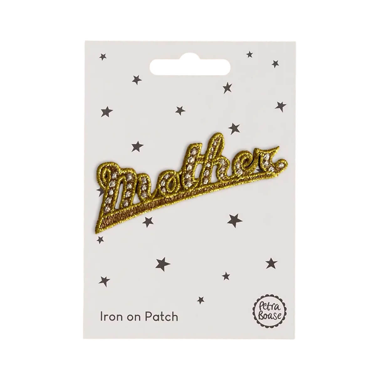 Mother Iron On Patch by Petra Boase