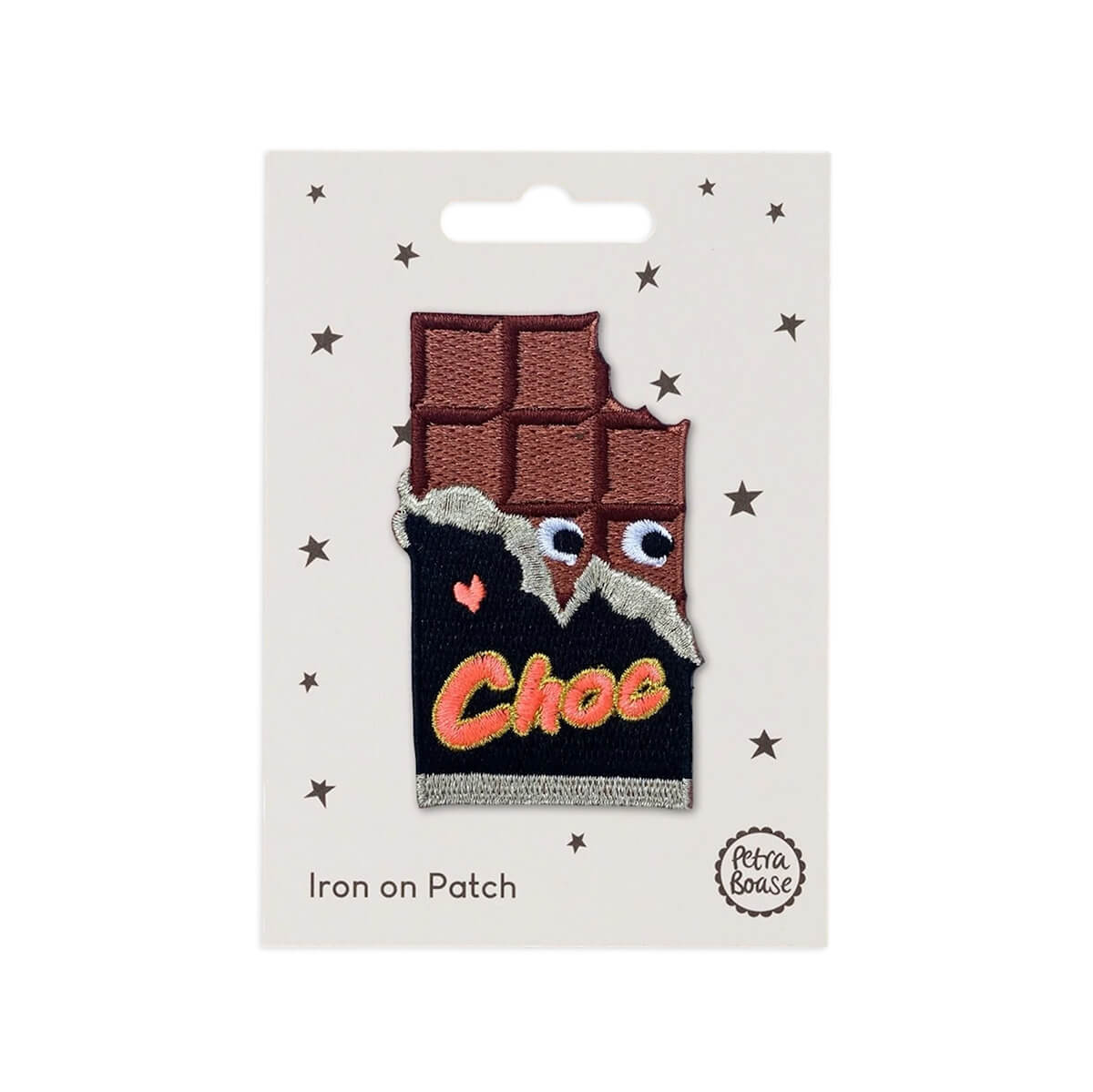 Love Choc Iron On Patch by Petra Boase