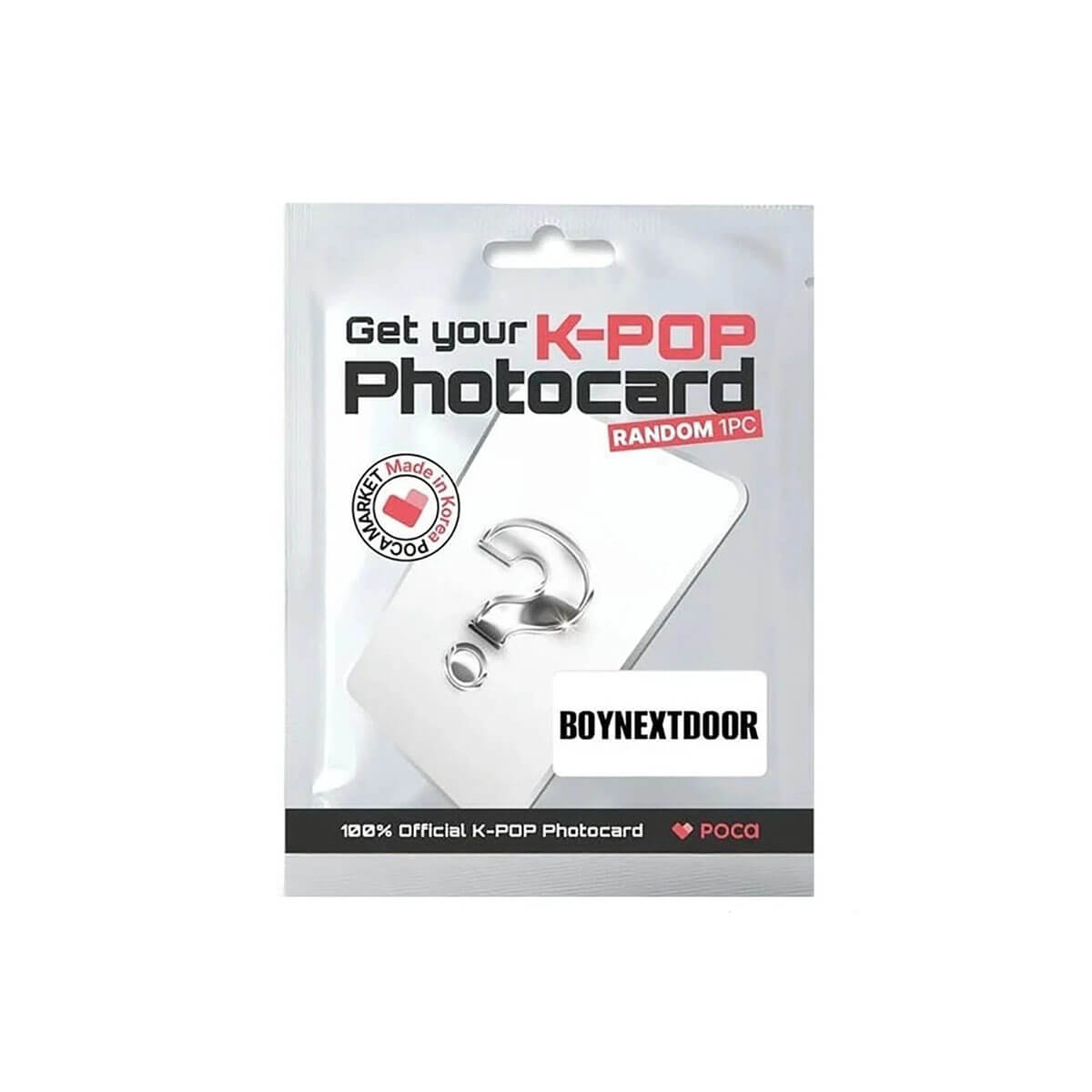 K-Pop Official Photocard Random Pack by Pocamarket