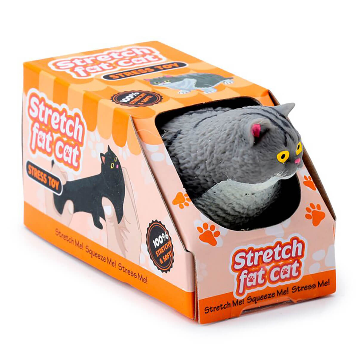 Stretchy Fat Cat Stress Toy by Puckator
