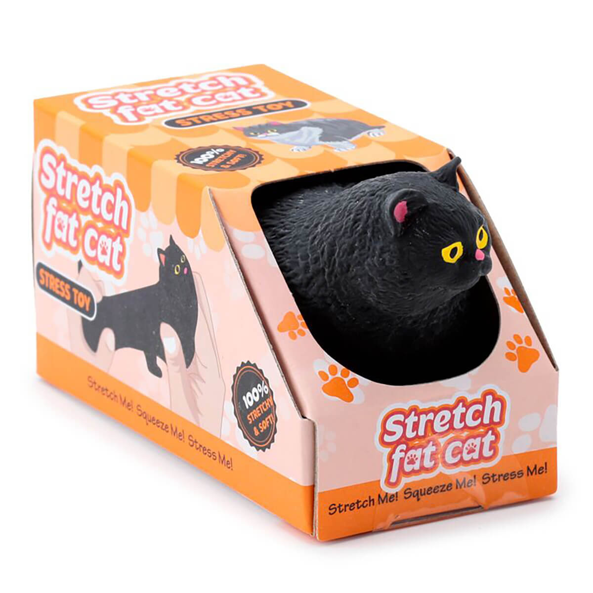 Stretchy Fat Cat Stress Toy by Puckator