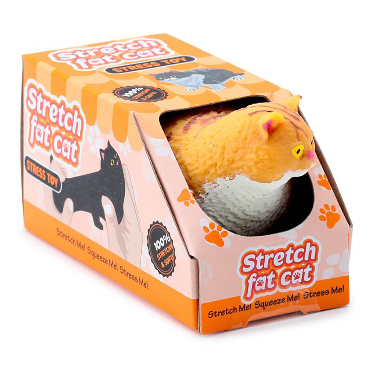Stretchy Fat Cat Stress Toy by Puckator