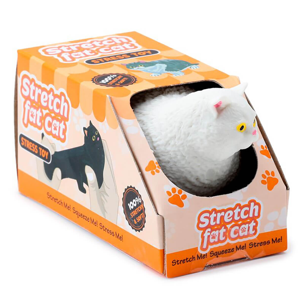 Stretchy Fat Cat Stress Toy by Puckator